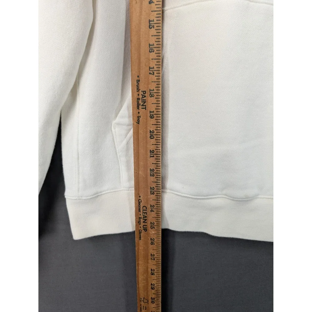 Nike Mens Sportswear Club Fleece Hoodie Sail White BV2648-133 Size Medium